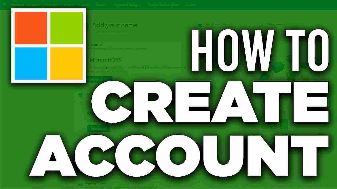 How To Create Microsoft Account Free 2024