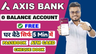 AXIS BANK 0 BALANCE ACCOUNT