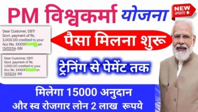 PM Vishwakarma Yojana ka payment status kaise check 2024