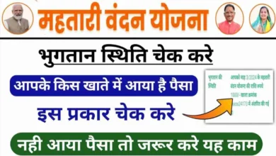 महतारी वंदना योजना का पैसा आया या नहीं कैसे चेक करें