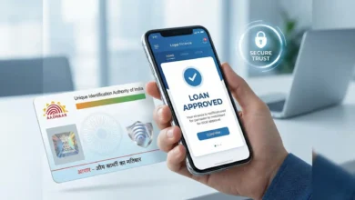 Aadhaar card based loan process explained for 2026 in India