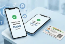 Aadhaar card instant loan application process in 2026
